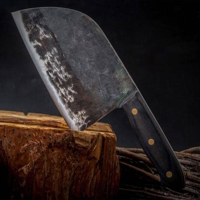 Nakiri / chukabocho (なきり) पूर्ण तांग स्टील क्लीवर