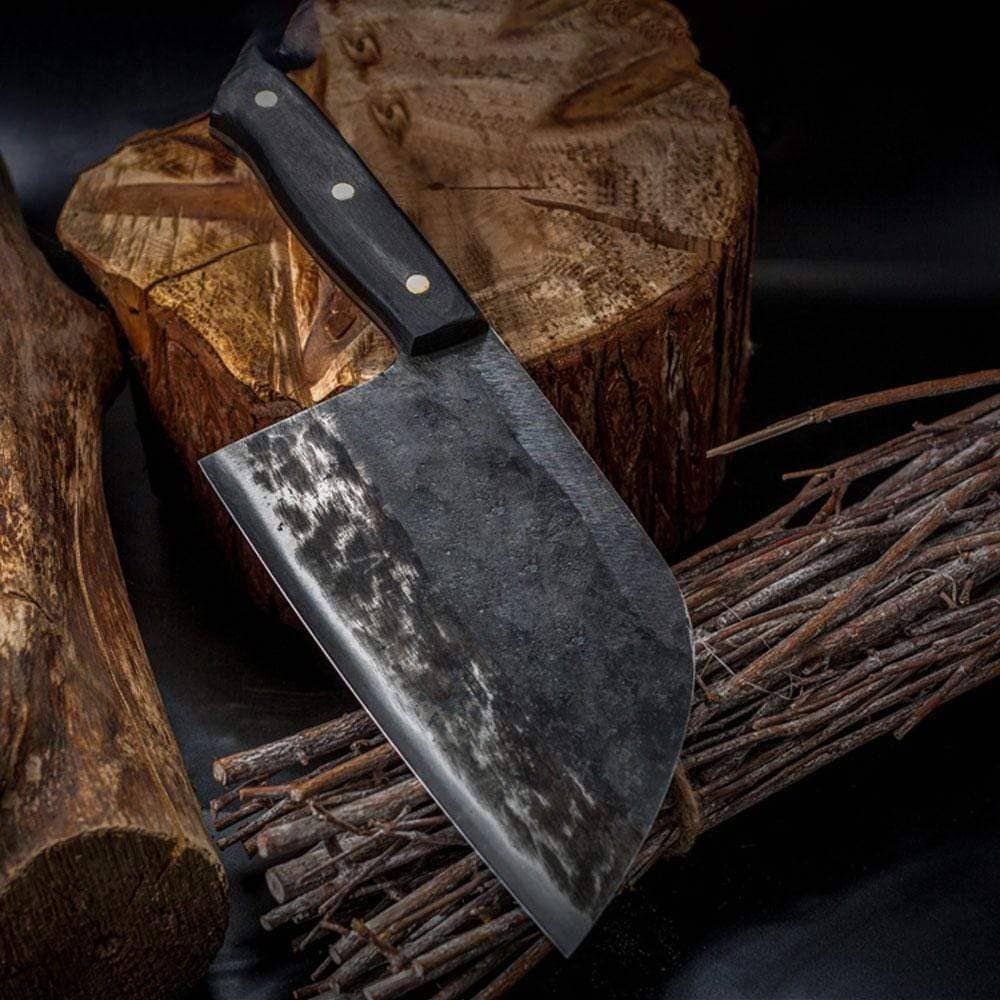 Nakiri / chukabocho (なきり) पूर्ण तांग स्टील क्लीवर