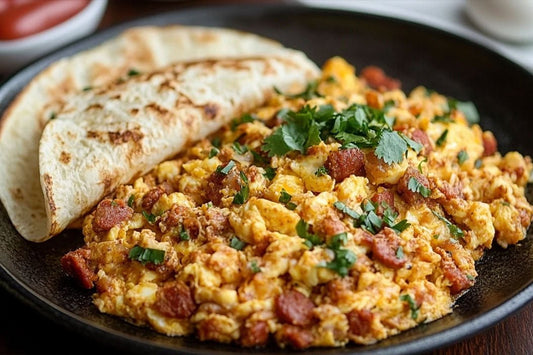 Spicy Mexican Chorizo and Eggs