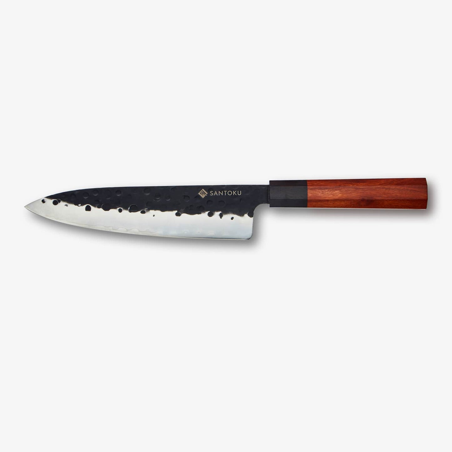 बबूल लकड़ी के चुंबकीय चाकू धारक के साथ मिनाटो चाकू श्रृंखला