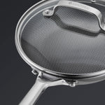 Hive Hybrid™ 8-Piece Pan & Lid Set (4 Frying Pans + 4 Matching Lids)