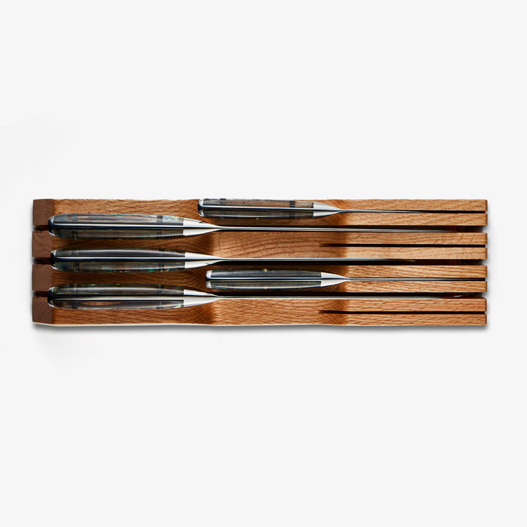Kitchen Knife Drawer | Tabletop Wooden Organiser